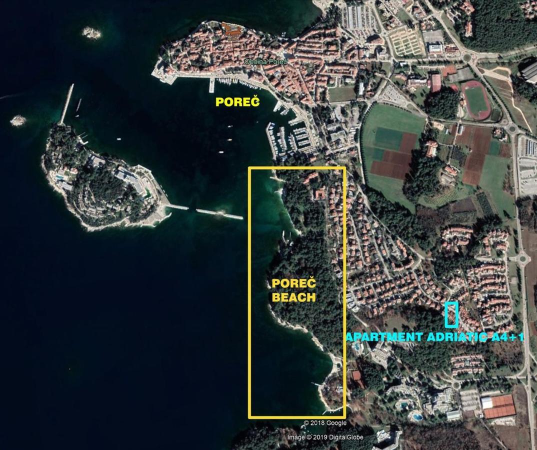 Apartments Porec Beach Area Simo Exterior foto